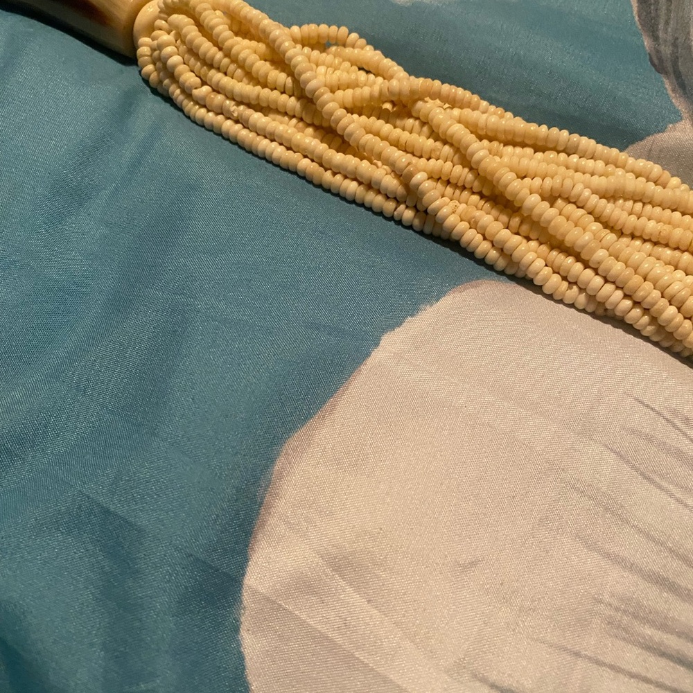 Vintage, Tiny, Real Shellstrands Unique Necklace … - image 8